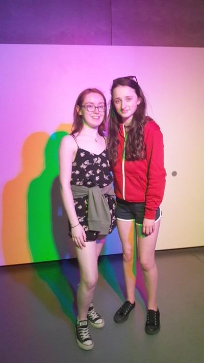 This is me and Rose at the Science Museum.